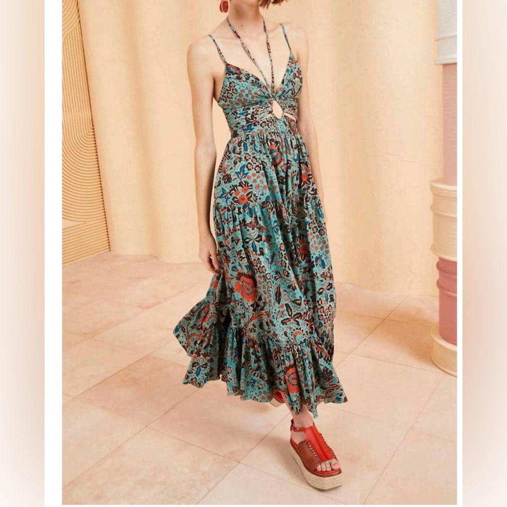Ulla Johnson Phoebe Dress- Jade NWT